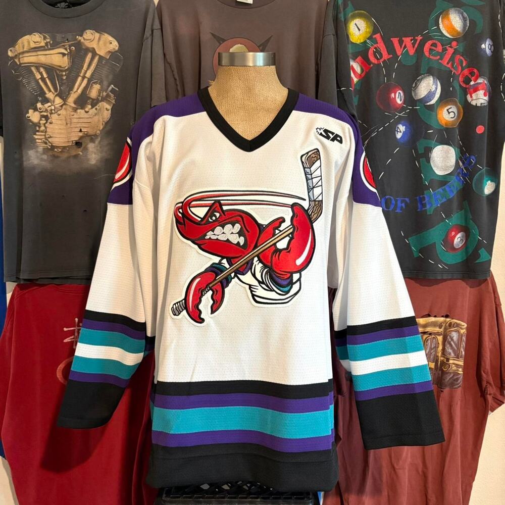Vintage 1990s Shreveport Mudbugs CHL Hockey Jersey